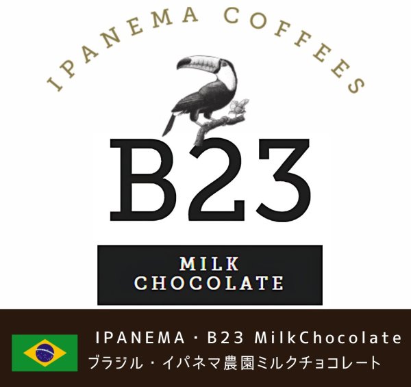 画像1: イパネマ農園・B23エリア Milk Chocolate (ブラジル産) (1)
